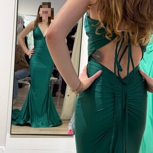Stunning Green Prom Dress